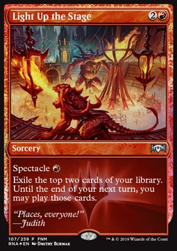Light Up the Stage - Friday Night Magic Promos (Uncommon)