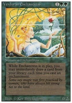 Verduran Enchantress - Revised (Rare)