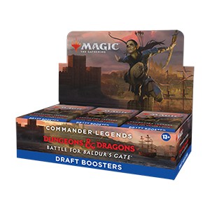 Commander Legends: Battle for Baldur's Gate Draft Booster Box - Commander Legends: Battle for Baldur's Gate