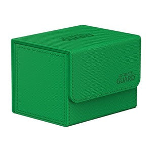 Ultimate Guard SideWinder Monocolor Deck Case 100+ (Green)