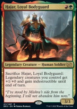 Hajar, Loyal Bodyguard