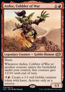 Ardoz, Cobbler of War
