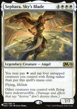 Sephara, Sky's Blade - Secret Lair Commander Deck: Angels: They're Just Like Us but Cooler (Rare)