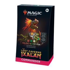 Commander: The Lost Caverns of Ixalan: "Veloci-Ramp-Tor" Commander Deck - Commander: The Lost Caverns of Ixalan