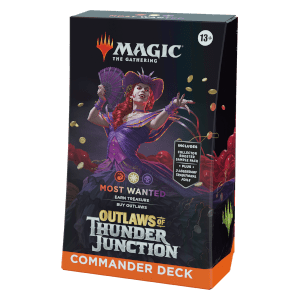 Commander: Outlaws of Thunder Junction: "Most Wanted" Commander Deck - Commander: Outlaws of Thunder Junction
