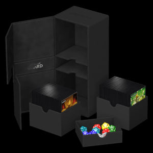 Ultimate Guard Twin Flip'n'Tray Deck Case 266+ (Black)
