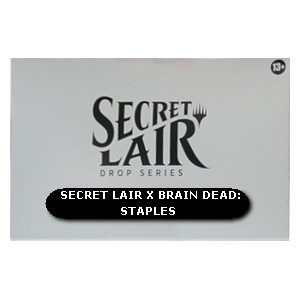 Secret Lair Drop Series: Inside an Elevator Superdrop: Secret Lair x Brain Dead: Staples - Secret Lair Drop Series: Inside an Elevator Superdrop (Special)