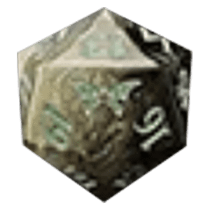 Duskmourn: House of Horror: Nightmare Bundle D20 Die - Duskmourn: House of Horror