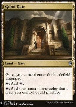 Gond Gate - Secret Lair Commander Deck: 20 Ways to Win (Uncommon)