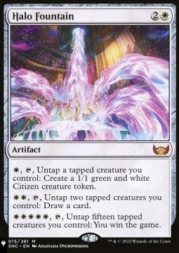 Halo Fountain - Secret Lair Commander Deck: 20 Ways to Win (Mythic)