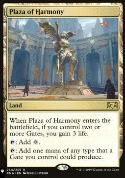 Plaza of Harmony - Secret Lair Commander Deck: 20 Ways to Win (Rare)