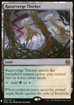 Razorverge Thicket - Secret Lair Commander Deck: 20 Ways to Win (Rare)