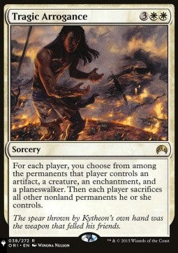 Tragic Arrogance - Secret Lair Commander Deck: 20 Ways to Win (Rare)