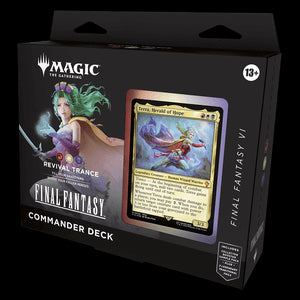 Commander: Magic: The Gathering - FINAL FANTASY: "Revival Trance" Commander Deck - Commander: Magic: The Gathering - FINAL FANTASY
