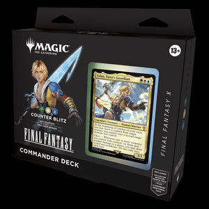 Commander: Magic: The Gathering - FINAL FANTASY: "Counter Blitz" Commander Deck - Commander: Magic: The Gathering - FINAL FANTASY