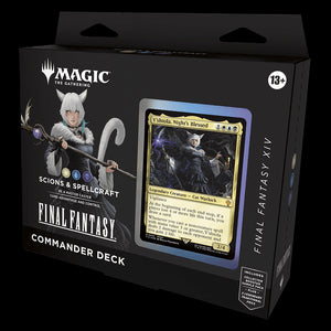 Commander: Magic: The Gathering - FINAL FANTASY: "Scions & Spellcraft" Commander Deck - Commander: Magic: The Gathering - FINAL FANTASY