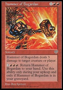 Hammer of Bogardan - Mirage (Rare)