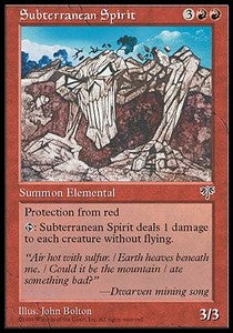 Subterranean Spirit - Mirage (Rare)