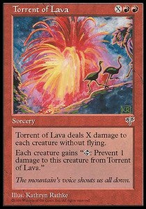 Torrent of Lava - Mirage (Rare)