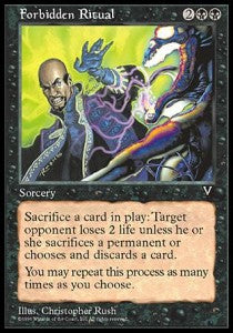 Forbidden Ritual - Visions (Rare)