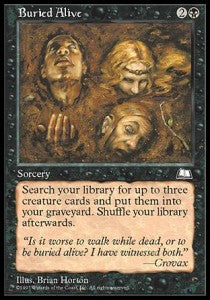 Buried Alive - Weatherlight (Uncommon)