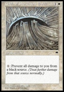 Circle of Protection: Black - Tempest (Common)
