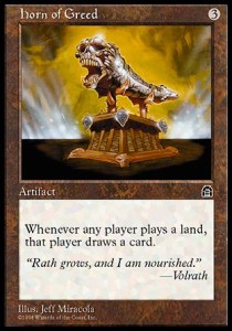Horn of Greed - Stronghold (Rare)