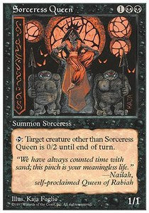 Sorceress Queen - Fifth Edition (Rare)