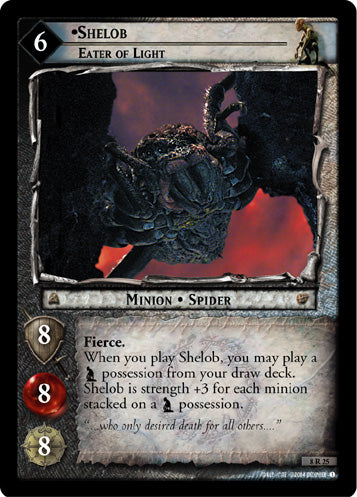 Shelob, Eater of Light (8R25) [Siege of Gondor