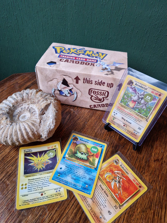 Rediscover the Pokémon Fossil Set: Arcana Frisia’s Newest Collection