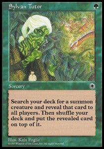 Sylvan Tutor - Portal (Rare)