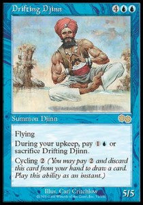 Drifting Djinn - Urza's Saga (Rare) [USG-71]
