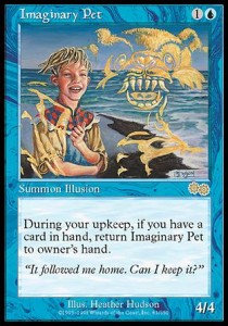 Imaginary Pet - Urza's Saga (Rare) [USG-81]