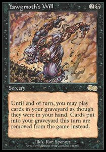 Yawgmoth's Will - Urza's Saga (Rare) [USG-171]