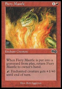 Fiery Mantle - Urza's Saga (Common) [USG-186]
