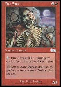 Fire Ants - Urza's Saga (Uncommon) [USG-187]