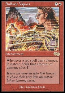 Sulfuric Vapors - Urza's Saga (Rare) [USG-220]