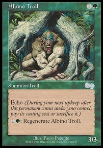 Albino Troll - Urza's Saga (Uncommon) [USG-231]