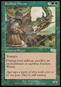 Endless Wurm - Urza's Saga (Rare) [USG-249]