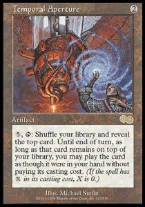Temporal Aperture - Urza's Saga (Rare) [USG-310]