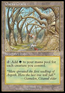 Gaea's Cradle - Urza's Saga (Rare) [USG-321]