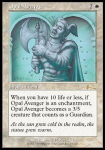 Opal Avenger - Urza's Legacy (Rare) [ULG-15]