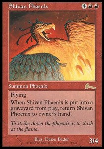 Shivan Phoenix - Urza's Legacy (Rare) [ULG-91]