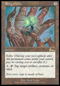 Ring of Gix - Urza's Legacy (Rare) [ULG-131]