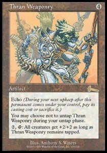 Thran Weaponry - Urza's Legacy (Rare) [ULG-135]