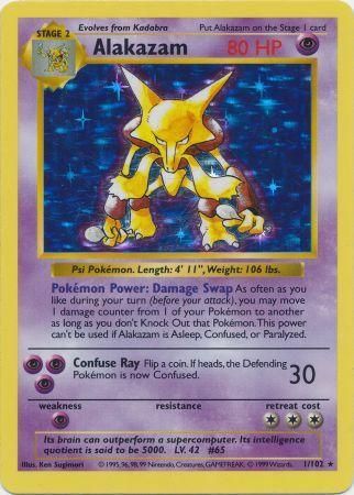 Alakazam (1/102) [Base Set (Shadowless)]