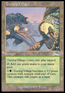 Treetop Village⁣ - Urza's Legacy⁣ (Uncommon)⁣ [143]