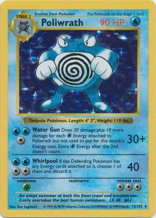 Poliwrath (13/102) [Base Set (Shadowless)]