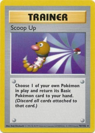 Scoop Up (78/102) [Base Set Shadowless]