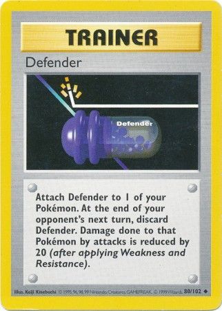 Defender (80/102) [Base Set Shadowless]